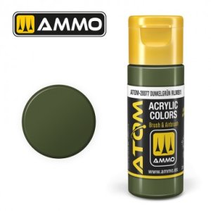 画像1: AMO[ATOM-20077]アトムカラー：デュンケルグリューン RLM81 (1)