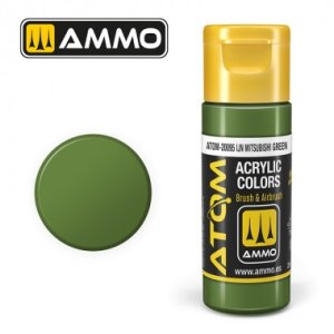 画像1: AMO[ATOM-20095]アトムカラー：日本海軍 濃緑色 (三菱系) (1)