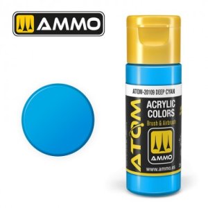 画像1: AMO[ATOM-20109]アトムカラー：ディープシアン (1)