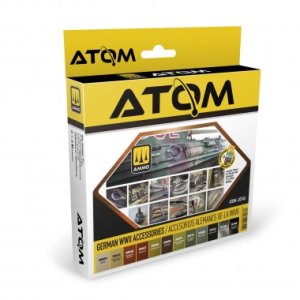 画像1: AMO[ATOM-20745]アトム WW.II ドイツ 車載装備品 カラーセット (1)