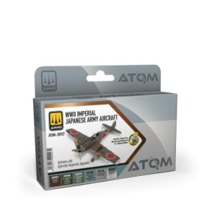画像1: AMO[ATOM-20927]アトム WW.II 日本陸軍航空機 カラーセット (1)