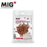MIG[MP35-400]レンガ複製用シリコン型