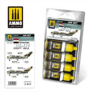 画像1: AMMO[AMIG7255]MIG-17F エジプト空軍4色セット (1)