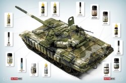 画像2: AMMO書籍[AMIG6518]ソリューションブック： 現用ロシア戦車の塗装とウェザリング