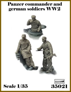 画像1: アルデンヌミニチュア[AR35021]1/35 WWII ドイツ軍兵士＃7 フルセット(3体入)