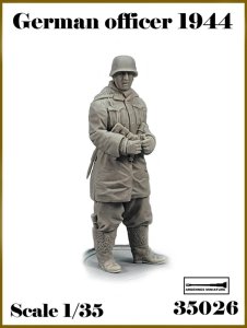 画像1: アルデンヌミニチュア[AR35026]1/35 WWII ドイツ軍兵士1944-45＃2 双眼鏡を持つ将校(1体入) (1)