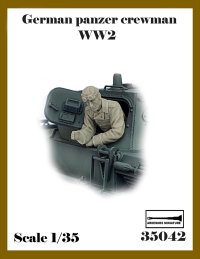 アルデンヌミニチュア[AR35042]1/35 WWII ドイツ 大戦初期の戦車兵＃3 身を乗り出す戦車兵(1体入)