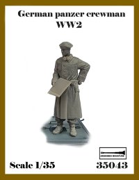 アルデンヌミニチュア[AR35043]1/35 WWII ドイツ 大戦初期の戦車兵＃4 地図を持つ戦車指揮官(1体入)