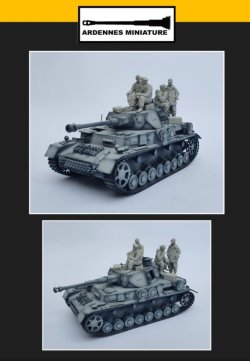 画像4: アルデンヌミニチュア[AR35056]1/35 WWII ドイツ軍 腰かける戦車指揮官