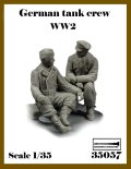アルデンヌミニチュア[AR35057]1/35 WWII ドイツ軍 休息中の冬期戦車兵セット＃2(2体入)