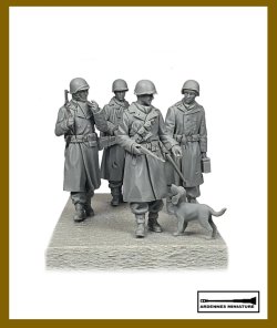 画像2: アルデンヌミニチュア[AR35065]1/35 WWII アメリカ陸軍歩兵No.2 マフラーを巻いた歩兵