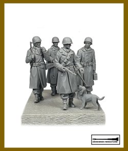 画像3: アルデンヌミニチュア[AR35066]1/35 WWII アメリカ陸軍歩兵セット＃1(2体入)