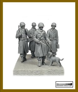 画像2: アルデンヌミニチュア[AR35067]1/35 WWII アメリカ陸軍歩兵No.3 弾薬箱を持つ歩兵