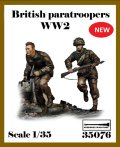 アルデンヌミニチュア[AR35076]1/35 WWII イギリス空挺部隊員セット(2体入)
