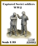 アルデンヌミニチュア[AR35092]1/35 WWII 露/ソ 捕虜の兵士セット(2体入)