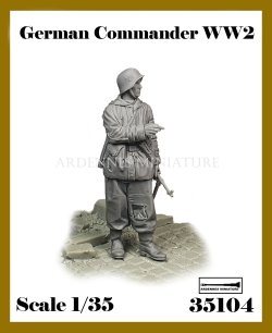 画像1: アルデンヌミニチュア[AR35104]1/35 WWII ドイツ 指示を行なう冬季装備の指揮官