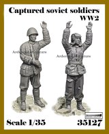 アルデンヌミニチュア[AR35127]1/35 WWII 露/ソ 捕虜となった戦車兵セット(2体入)