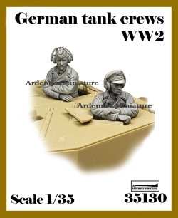 画像1: アルデンヌミニチュア[AR35130]1/35 WWII ドイツ 突撃戦車乗員セット(2体入)