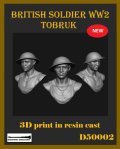 アルデンヌミニチュア[ARB50002]胸像 WWII トブルクのイギリス陸軍兵士
