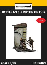アルデンヌミニチュア[ARBA35003]1/35 WWII イギリス スペシャルジオラマシリーズ 空挺部隊員市街戦セット【数量限定】