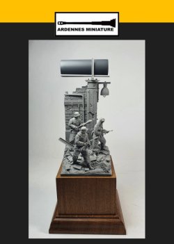 画像2: アルデンヌミニチュア[ARBA35004]1/35 WWII ドイツ スペシャルジオラマシリーズ 工場廃墟の戦いセット(3体入)【限定品】