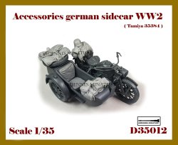 画像1: アルデンヌミニチュア[ARD35012]1/35 WWII ドイツ 軍用サイドカー用アクセサリー(タミヤ35384用)