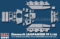 ATAK model[AT35007]1/35 WWII ドイツ IV号駆逐戦車L/48用ツィンメリットセット(ドラゴン/サイバーホビー/ドイツレベル用)
