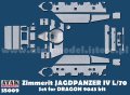 ATAK model[AT35009]1/35 WWII ドイツ IV号駆逐戦車/70(V)ラング用ツィンメリットセット(ドラゴン用)