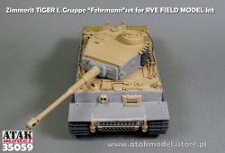 画像8: ATAK model[AT35059]1/35 WWII ドイツ タイガーI重戦車 フェールマン戦隊用ツィンメリットセット(ライフィールドモデルRM-5005用)