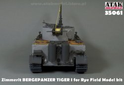 画像4: ATAK model[AT35061]1/35 WWII ドイツ タイガーI重戦車 戦車回収車戦隊用ツィンメリットセット(ライフィールドモデルRM-5008用)