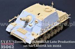 画像2: ATAK model[AT35062]1/35 WWII ドイツ IV号突撃戦車ブルムベア 後期型用ツィンメリットセット(タミヤ35353用)