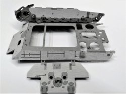 画像3: ATAK model[AT35070]1/35 WWII ドイツ ベルゲパンサー回収戦車 デマーク社製用ツィンメリットセット(タコム2101用)