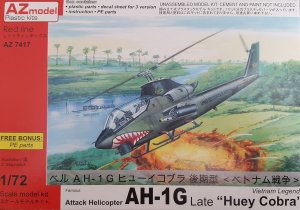画像1: AZモデル[AZM7417]AH-1G ヒューイコブラ後期型<ベトナム戦 (1)