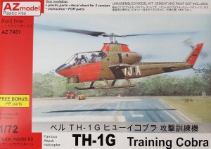 画像1: AZモデル[AZM7451]1/72 ベルTH-1Gヒューイコブラ 攻撃訓練 (1)