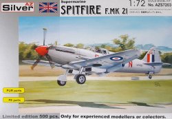 画像1: AZモデル[AZMS7203]1/72 シルバー　スピットファイアMk21