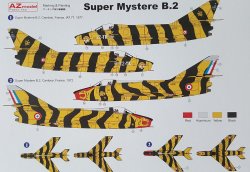 画像2: AZモデル[AZM7347]1/72 ダッソーシュペルミステールB2タイガーミート