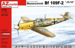 画像1: AZモデル[AZM7532]1/72 Bf109F-2 JG54