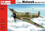 AZモデル[AZM7572]1/72カーチス　モホークMk.III/H.75 RAF/フランス