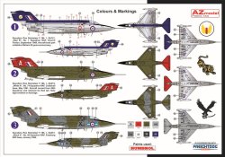 画像2: AZモデル[AZM7579]1/72 SR.53ロケッティアF.Mk.1(架空マーキング)