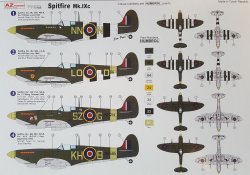 画像2: AZモデル[AZM7391]1/72 スピットファイアMk.IXc「エースパイロット」