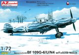 AZモデル[AZM7614]1/72 Bf109G-6/U/N4夜間戦闘機w/FuG350