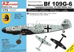画像1: AZモデル[AZM7627]1/72 Bf109G-6「JG.300ヴィルデザウ」リミテッド