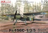 AZモデル[AZM7647]1/72 Fi156C-1/3/5シュトルヒ「海外仕様」