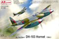 AZモデル[AZM7653]1/72 DH-103　ホーネット　F.Mk.3