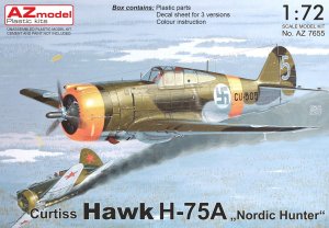 画像1: AZモデル[AZM7655]1/72カーチスホークH-75A「フィンランド空軍」 (1)