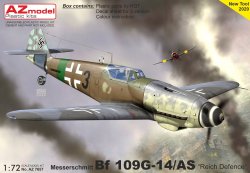 画像1: AZモデル[AZM7657]1/72 Bf109G-14/AS 「本土防空戦」