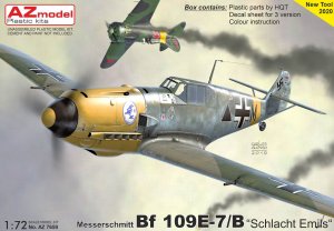 画像1: AZモデル[AZM7659]1/72 Bf109E-7/B エミールの戦い (1)