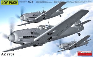 画像1: AZモデル[AZM7707]1/72 Bf109E-3/4/7「ジョイパック」3キット入り (1)