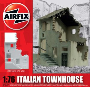 画像1: エアフィックス[AIRA75014]　イタリア戦線　タウンハウスの廃墟 (1)