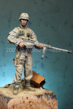 画像3: Alpine Miniatures[AM16008] 1/16 現用アメリカ海兵隊スナイパー